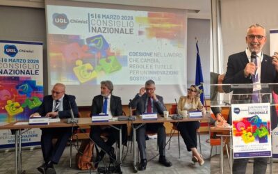 UGL Chimici, due giorni di confronto su lavoro, tutele e futuro